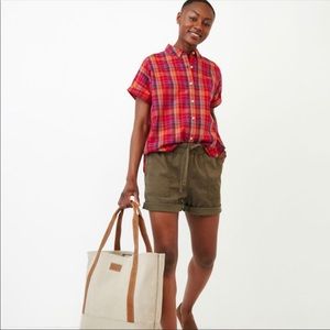 Roots Alder Flat Madras Shirt